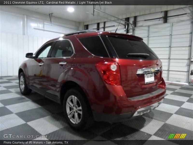 Cardinal Red Metallic / Light Titanium/Jet Black 2011 Chevrolet Equinox LTZ