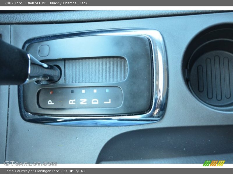 Black / Charcoal Black 2007 Ford Fusion SEL V6