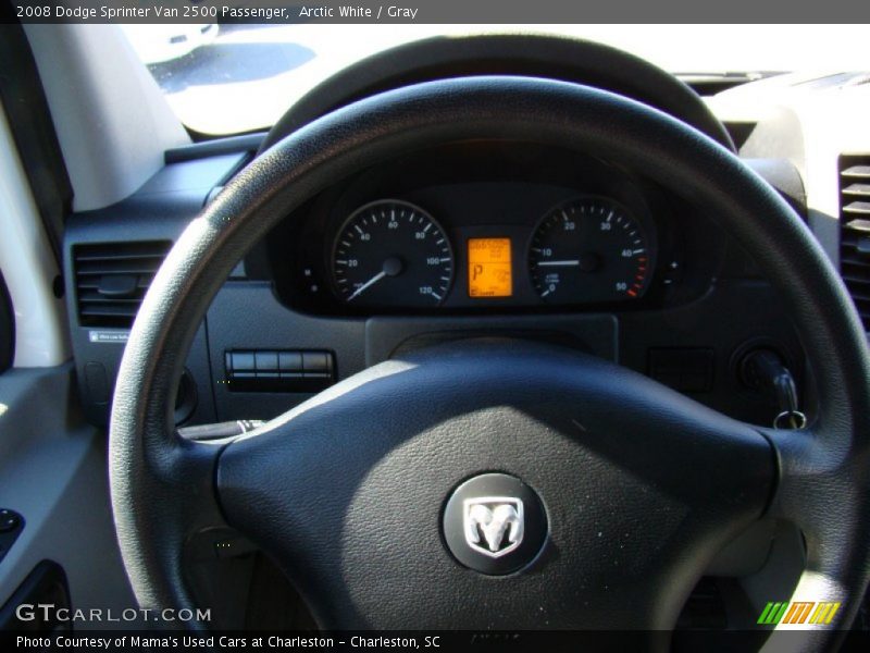 Arctic White / Gray 2008 Dodge Sprinter Van 2500 Passenger