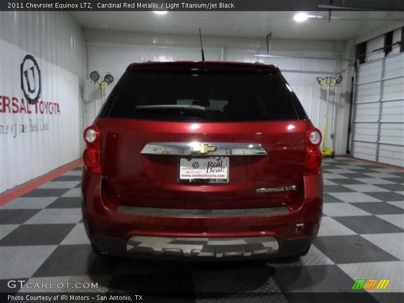 Cardinal Red Metallic / Light Titanium/Jet Black 2011 Chevrolet Equinox LTZ