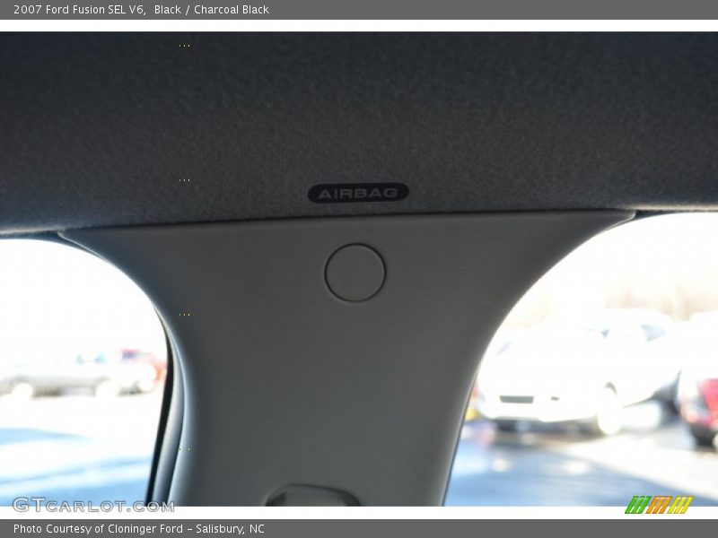Black / Charcoal Black 2007 Ford Fusion SEL V6