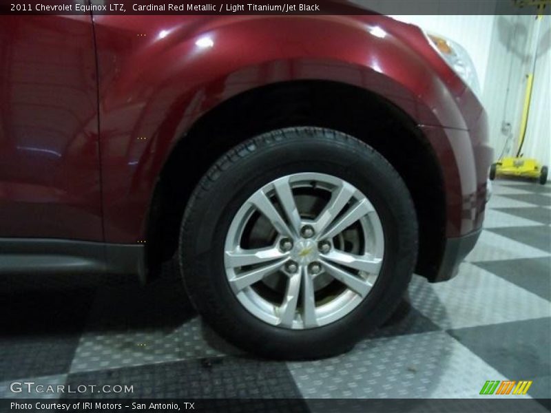 Cardinal Red Metallic / Light Titanium/Jet Black 2011 Chevrolet Equinox LTZ