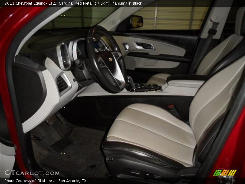 Cardinal Red Metallic / Light Titanium/Jet Black 2011 Chevrolet Equinox LTZ
