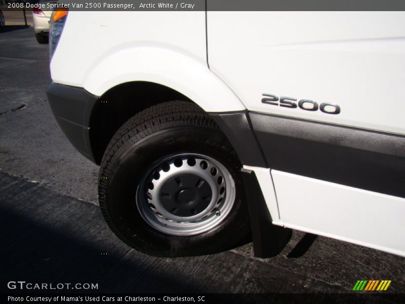 Arctic White / Gray 2008 Dodge Sprinter Van 2500 Passenger