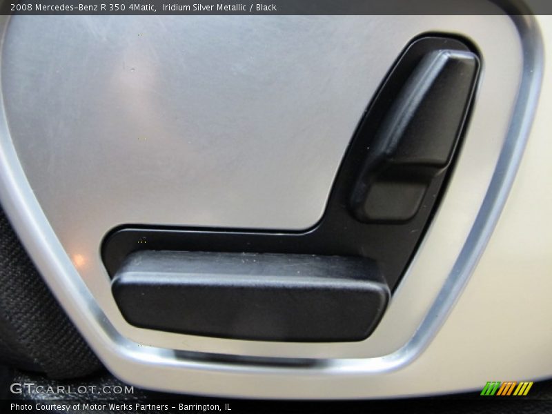 Iridium Silver Metallic / Black 2008 Mercedes-Benz R 350 4Matic