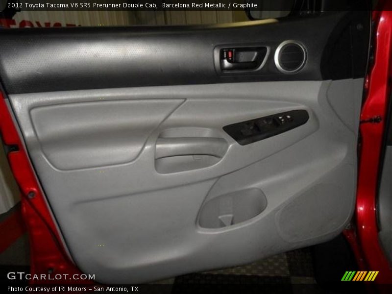 Barcelona Red Metallic / Graphite 2012 Toyota Tacoma V6 SR5 Prerunner Double Cab