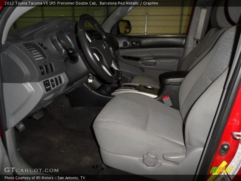 Barcelona Red Metallic / Graphite 2012 Toyota Tacoma V6 SR5 Prerunner Double Cab