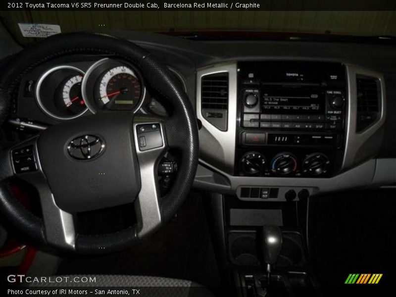 Barcelona Red Metallic / Graphite 2012 Toyota Tacoma V6 SR5 Prerunner Double Cab
