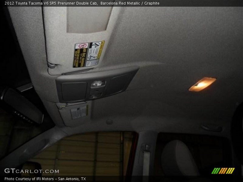 Barcelona Red Metallic / Graphite 2012 Toyota Tacoma V6 SR5 Prerunner Double Cab