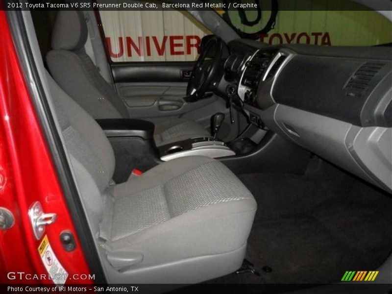Barcelona Red Metallic / Graphite 2012 Toyota Tacoma V6 SR5 Prerunner Double Cab