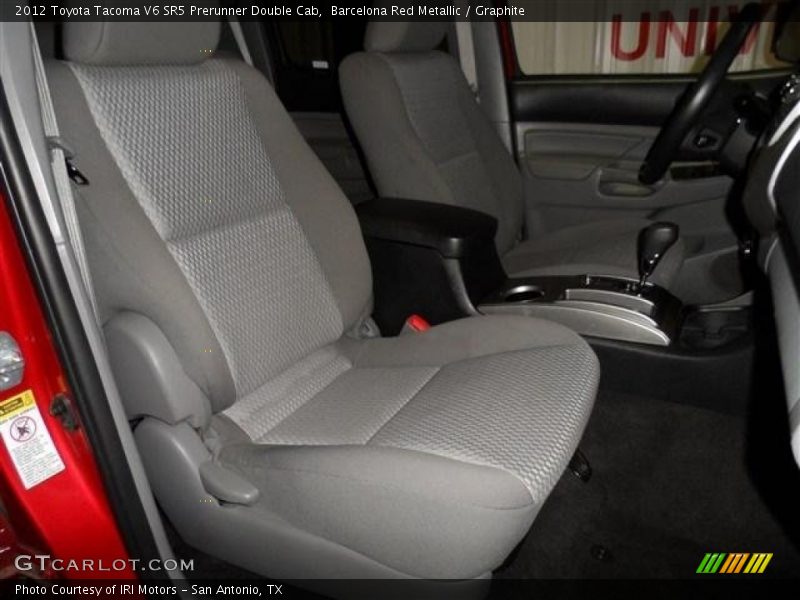 Barcelona Red Metallic / Graphite 2012 Toyota Tacoma V6 SR5 Prerunner Double Cab