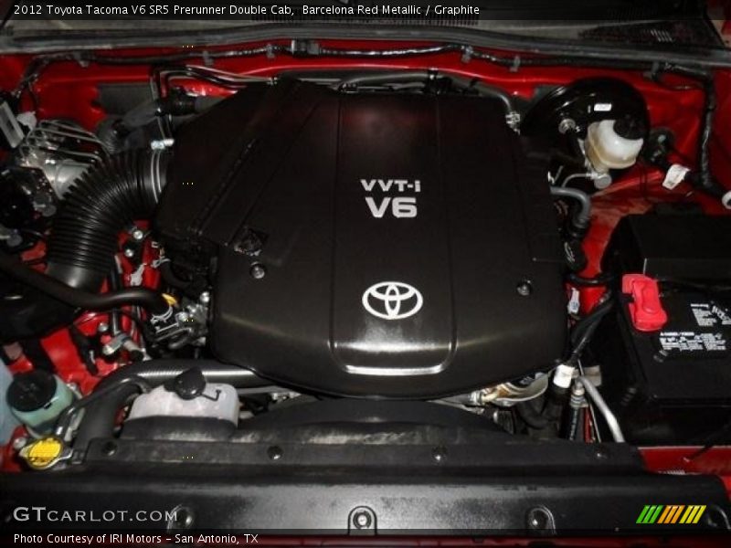 Barcelona Red Metallic / Graphite 2012 Toyota Tacoma V6 SR5 Prerunner Double Cab