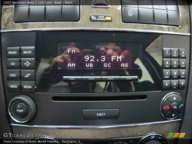Black / Black 2007 Mercedes-Benz C 230 Sport