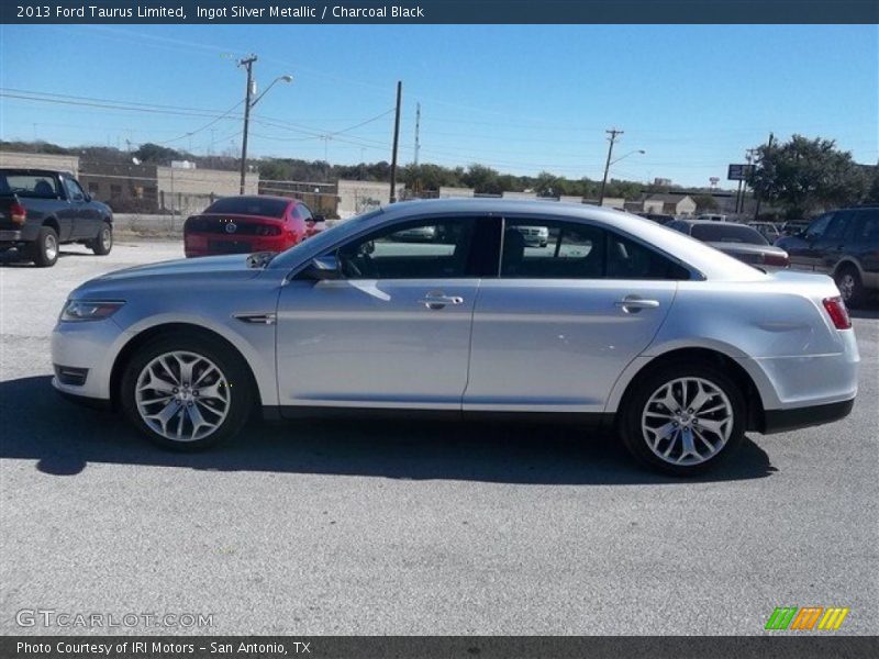 Ingot Silver Metallic / Charcoal Black 2013 Ford Taurus Limited