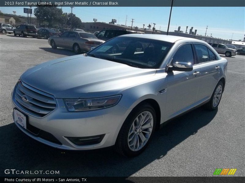Ingot Silver Metallic / Charcoal Black 2013 Ford Taurus Limited