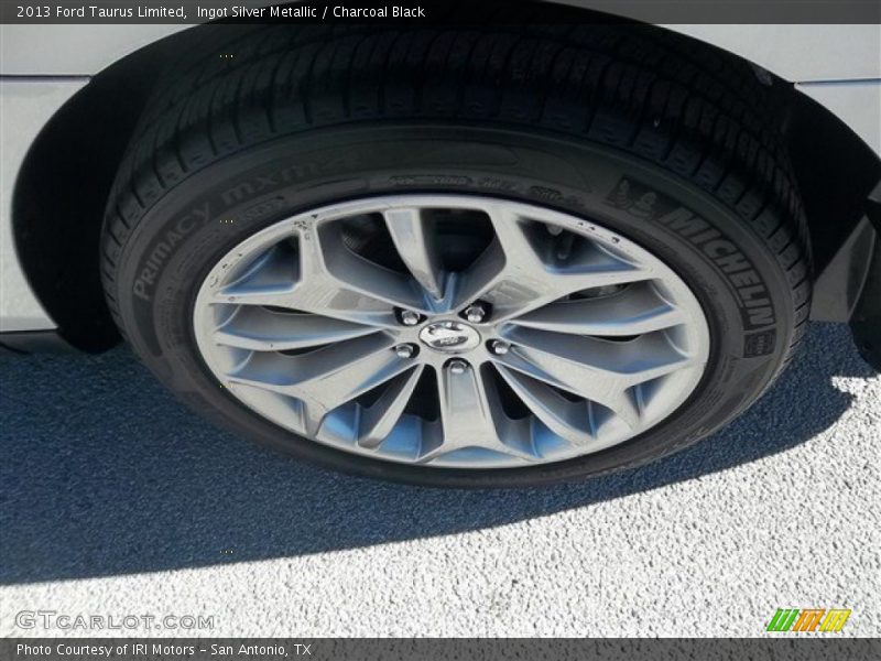 Ingot Silver Metallic / Charcoal Black 2013 Ford Taurus Limited