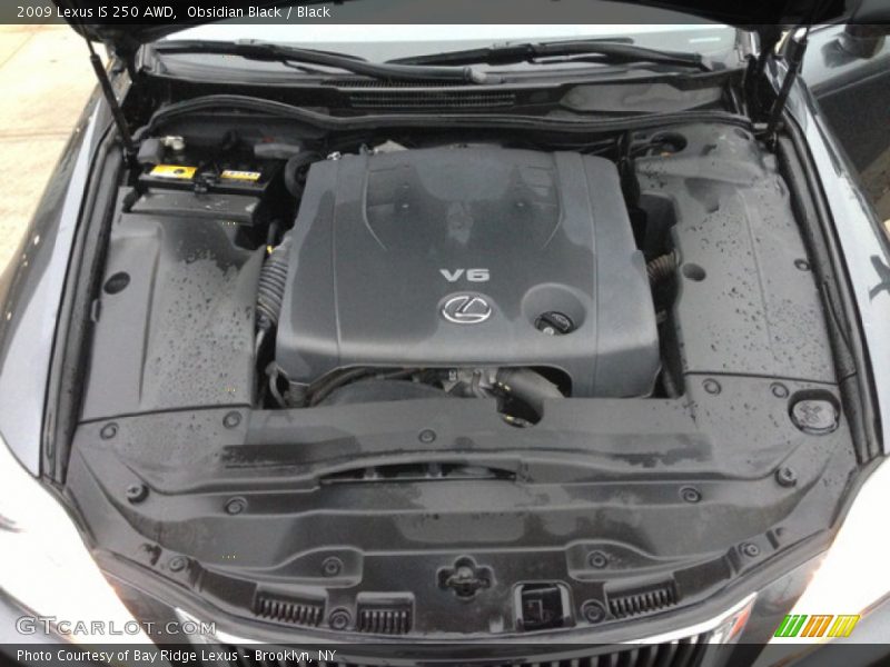 Obsidian Black / Black 2009 Lexus IS 250 AWD