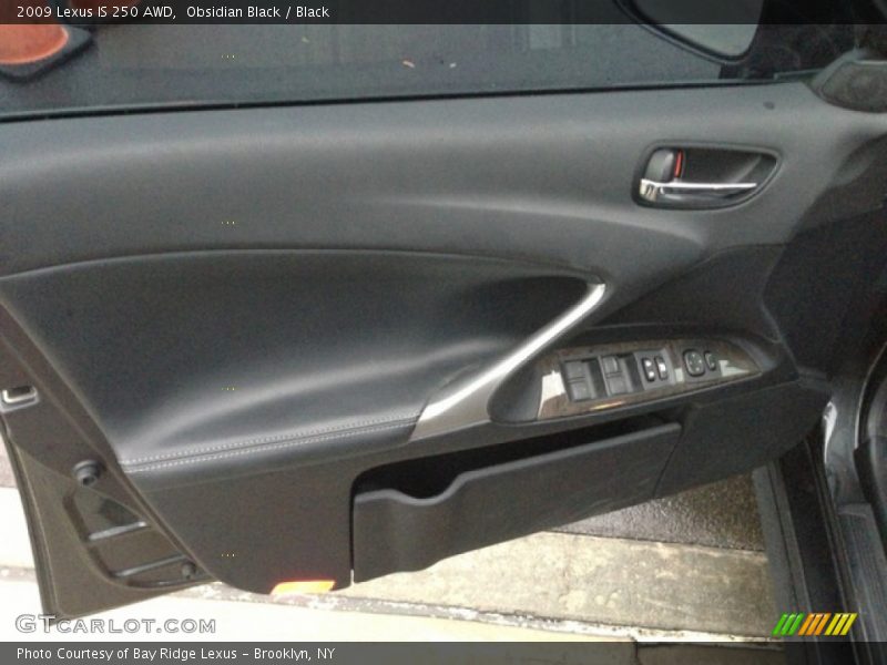 Obsidian Black / Black 2009 Lexus IS 250 AWD