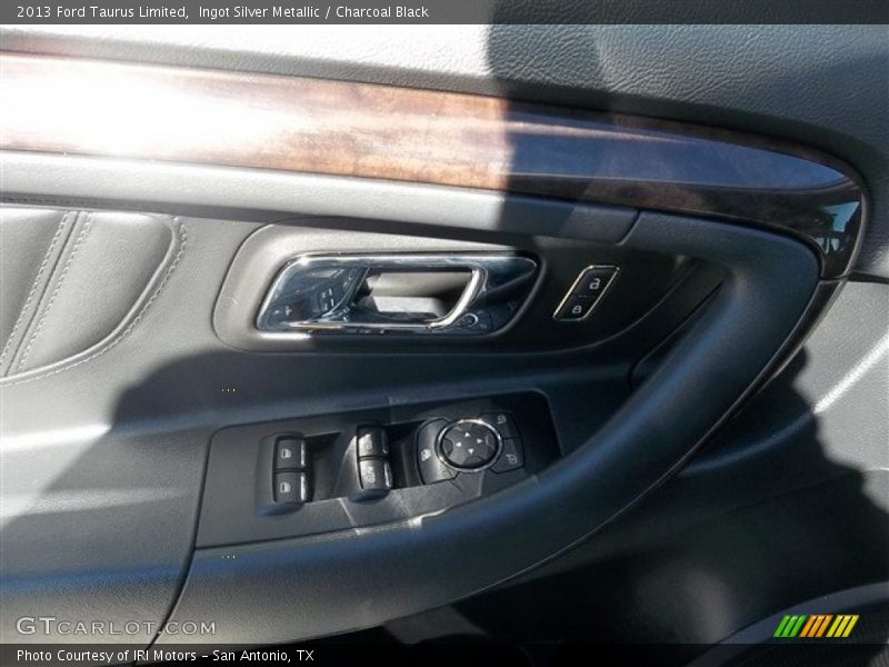 Ingot Silver Metallic / Charcoal Black 2013 Ford Taurus Limited