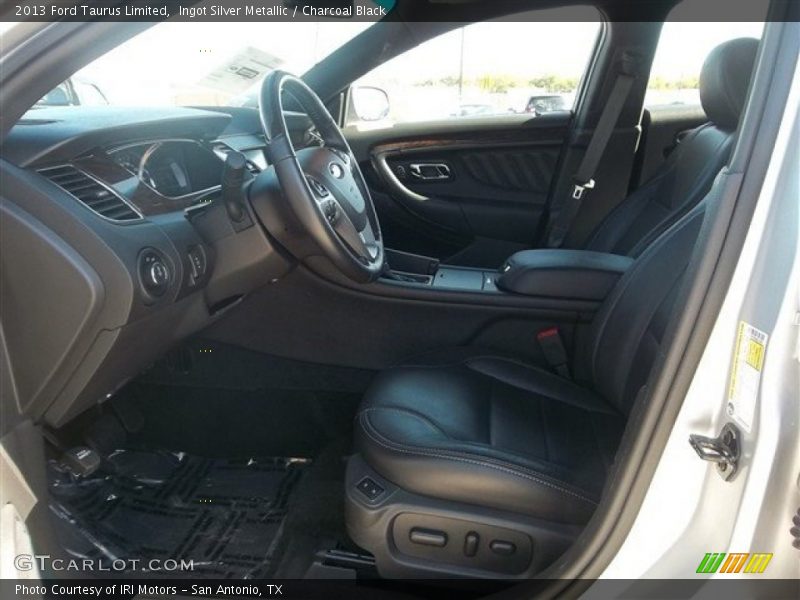 Ingot Silver Metallic / Charcoal Black 2013 Ford Taurus Limited
