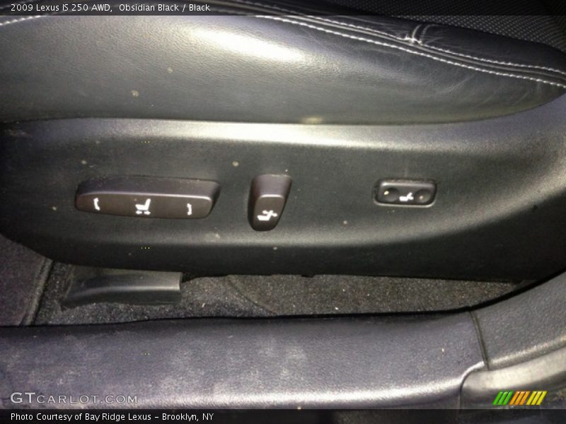 Obsidian Black / Black 2009 Lexus IS 250 AWD