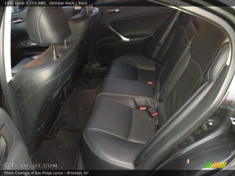 Obsidian Black / Black 2009 Lexus IS 250 AWD