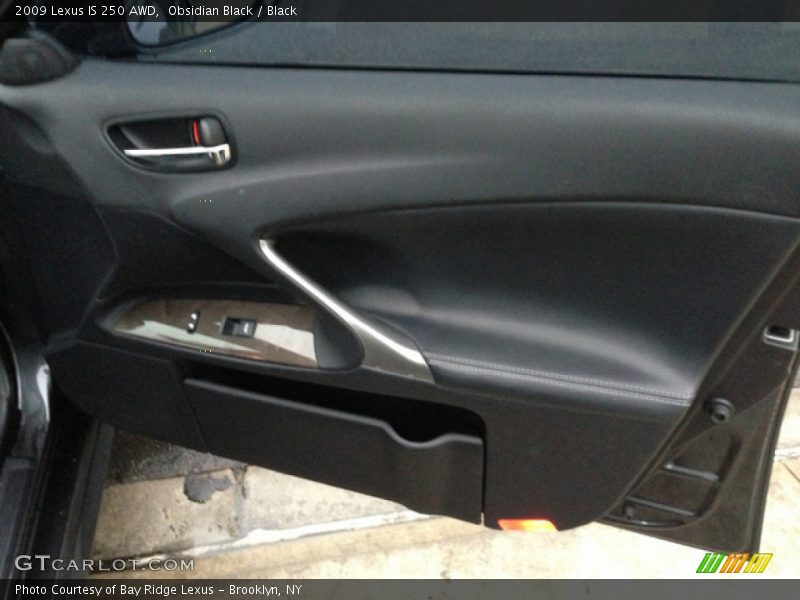 Obsidian Black / Black 2009 Lexus IS 250 AWD