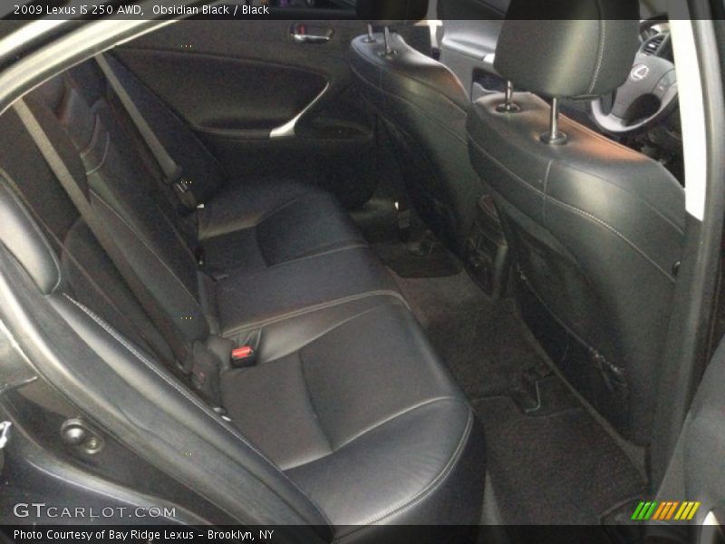 Obsidian Black / Black 2009 Lexus IS 250 AWD