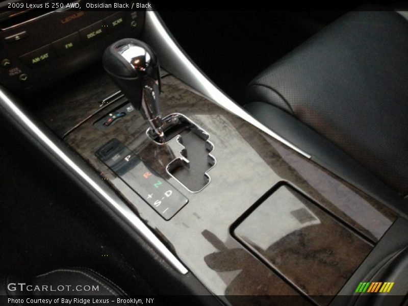 Obsidian Black / Black 2009 Lexus IS 250 AWD