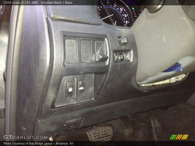 Obsidian Black / Black 2009 Lexus IS 250 AWD