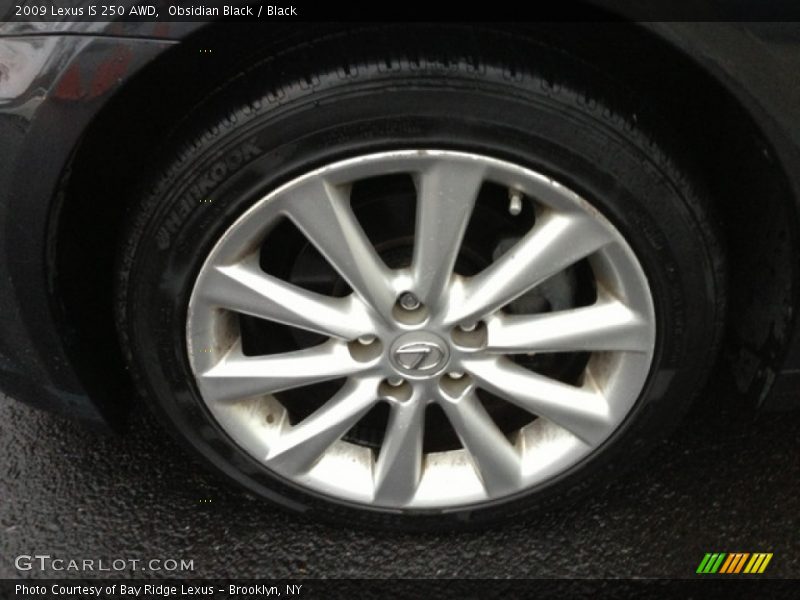 Obsidian Black / Black 2009 Lexus IS 250 AWD