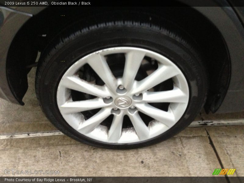 Obsidian Black / Black 2009 Lexus IS 250 AWD