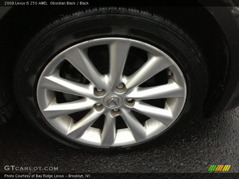 Obsidian Black / Black 2009 Lexus IS 250 AWD