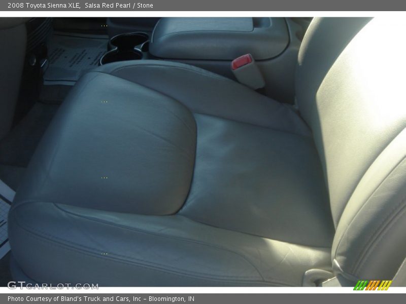 Salsa Red Pearl / Stone 2008 Toyota Sienna XLE