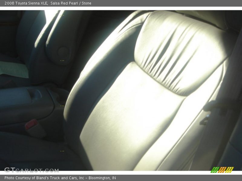 Salsa Red Pearl / Stone 2008 Toyota Sienna XLE