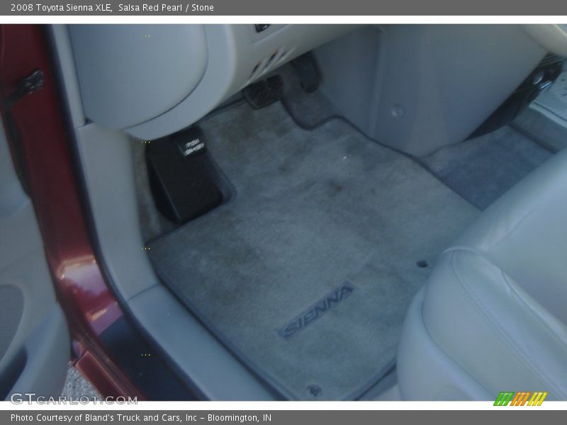 Salsa Red Pearl / Stone 2008 Toyota Sienna XLE