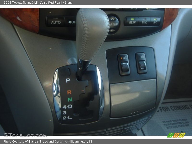 Salsa Red Pearl / Stone 2008 Toyota Sienna XLE