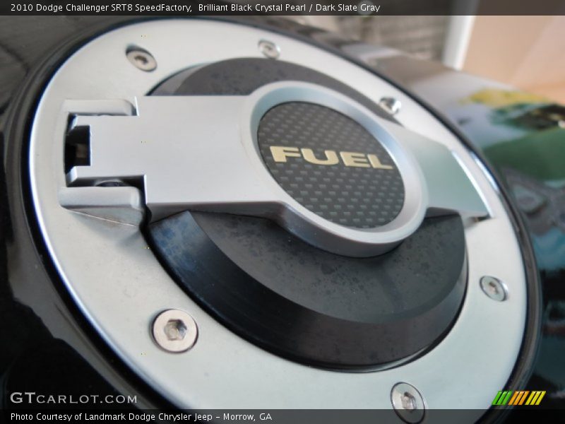 Brilliant Black Crystal Pearl / Dark Slate Gray 2010 Dodge Challenger SRT8 SpeedFactory