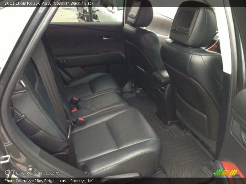 Obsidian Black / Black 2011 Lexus RX 350 AWD