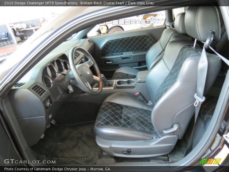 Front Seat of 2010 Challenger SRT8 SpeedFactory