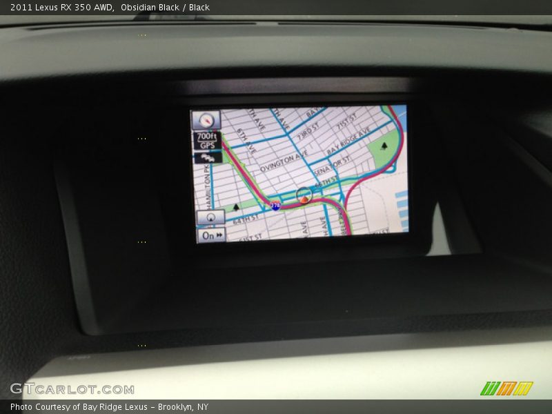 Obsidian Black / Black 2011 Lexus RX 350 AWD