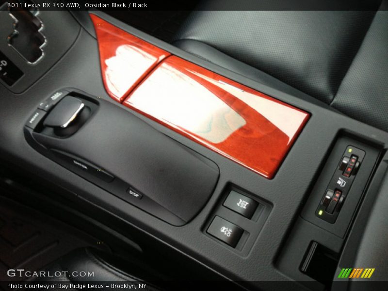Obsidian Black / Black 2011 Lexus RX 350 AWD