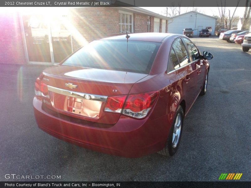 Crystal Red Metallic / Jet Black 2012 Chevrolet Cruze LT