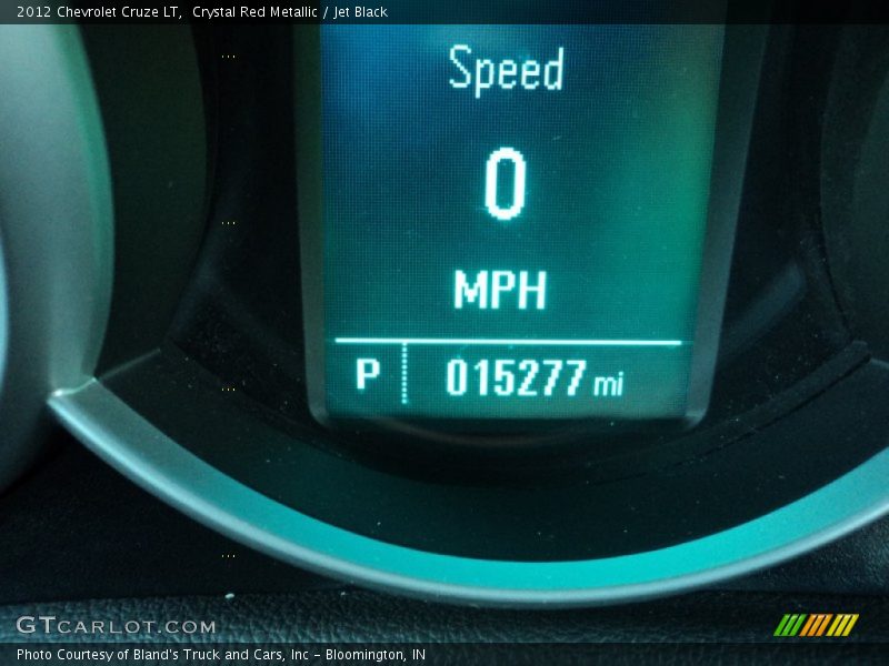 Crystal Red Metallic / Jet Black 2012 Chevrolet Cruze LT