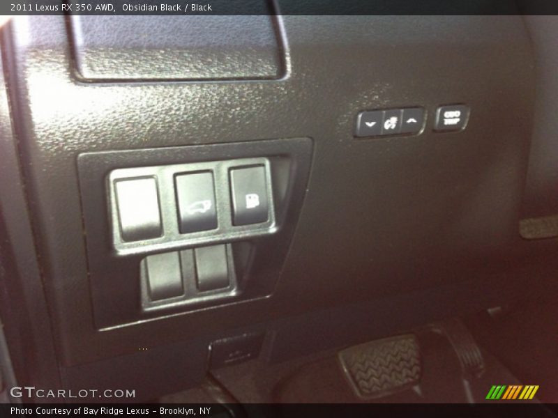 Obsidian Black / Black 2011 Lexus RX 350 AWD