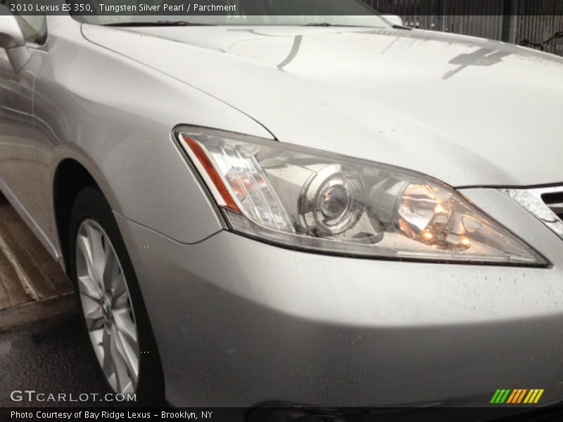 Tungsten Silver Pearl / Parchment 2010 Lexus ES 350