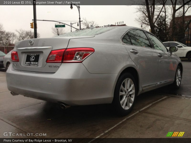 Tungsten Silver Pearl / Parchment 2010 Lexus ES 350