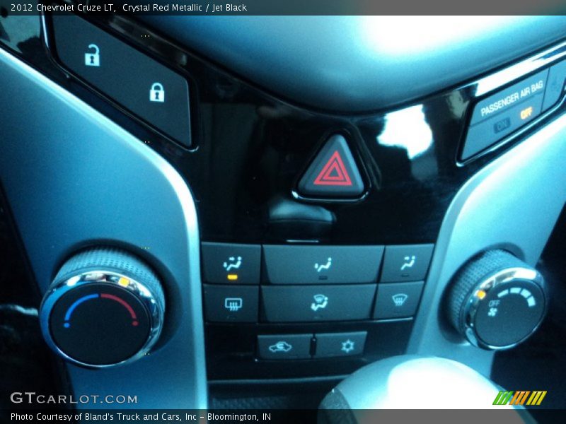 Crystal Red Metallic / Jet Black 2012 Chevrolet Cruze LT