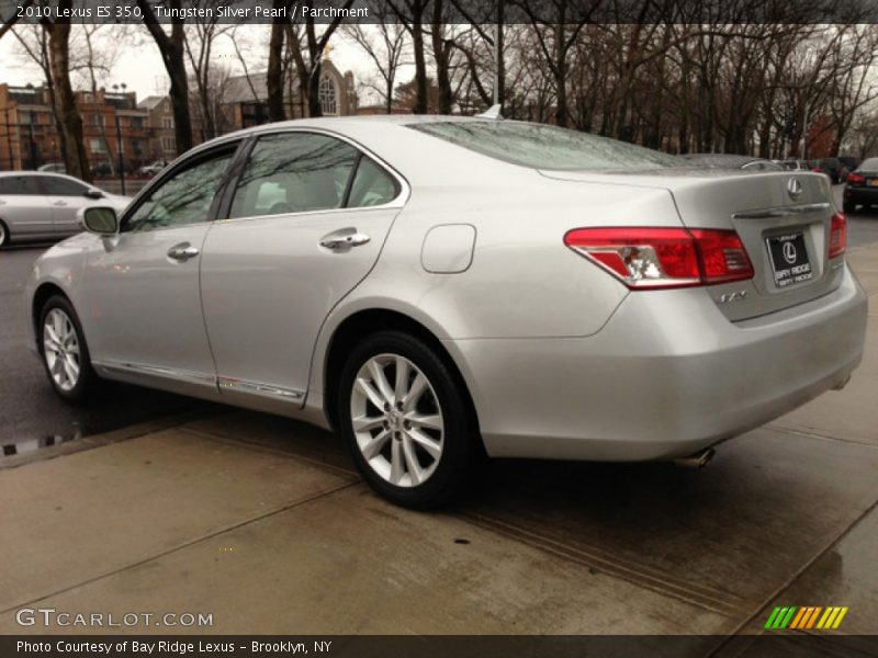 Tungsten Silver Pearl / Parchment 2010 Lexus ES 350
