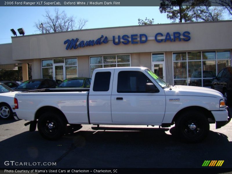Oxford White / Medium Dark Flint 2006 Ford Ranger XLT SuperCab